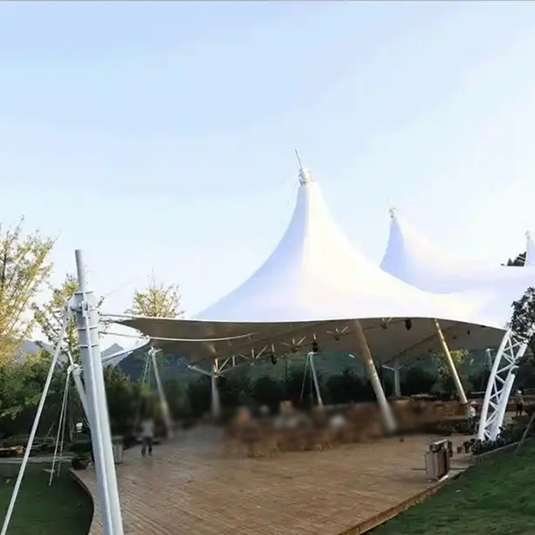 图木舒克市膜结构景观棚